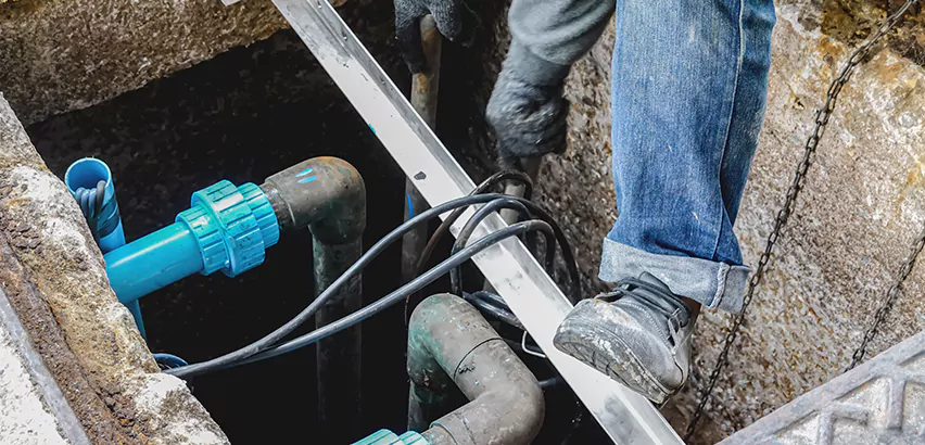 Zoeller Sewage Ejector Pump System in Winchester
